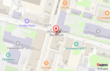 КВАДР плюс на карте