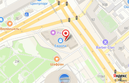 Воронежский филиал Банкомат, КБ СДМ-Банк в Ленинском районе на карте