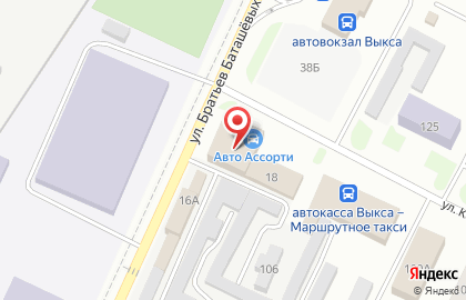Кредитный брокер Nacta-credit в Нижнем Новгороде на карте