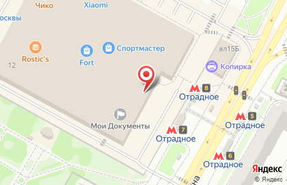 Банкомат ВТБ в Москве на карте