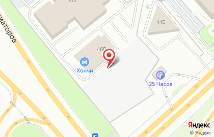 ААС-124 на улице Партизана Железняка на карте