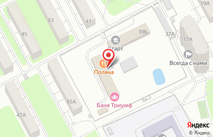 Старт в Подольске на карте