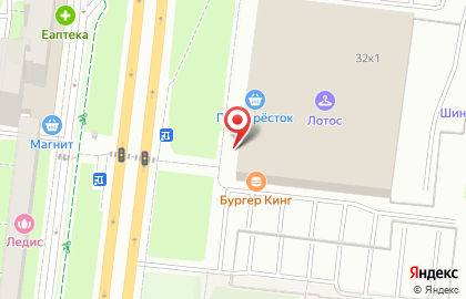 ЭМ на проспекте Большевиков на карте