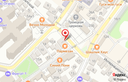 Продуктовый магазин Эконом на улице Карла Маркса на карте