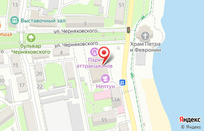 Детский развлекательный центр Городок Детства в Новороссийске на карте