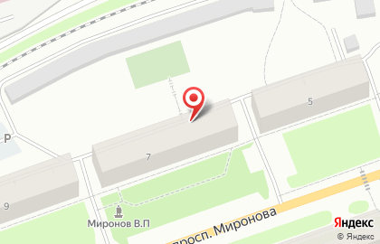 Парикмахерская Весна в Мурманске на карте