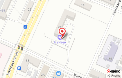 Отель НеЧаев на карте
