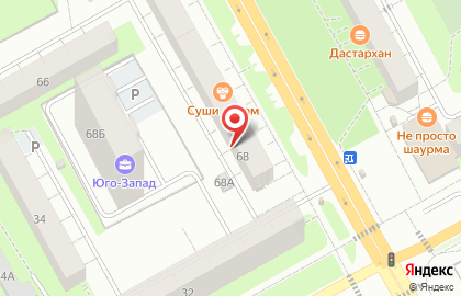 Магазин Хлебный дом на улице Космонавта Леонова на карте