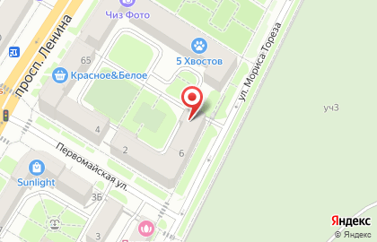 Торгово-монтажная компания Лидер в Центральном районе на карте