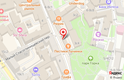 Ферма Дэнс на карте