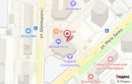 Магазин Автодевайс на улице Мате Залки на карте