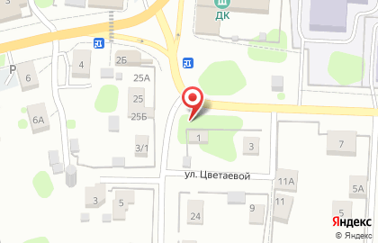 Городское кладбище на улице Демьяна Бедного на карте