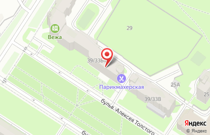 Магазин Красное & Белое в Санкт-Петербурге на карте