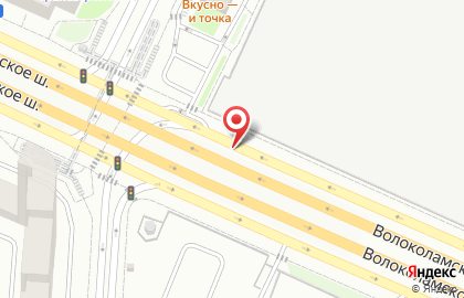 Эксит на Волоколамском шоссе на карте