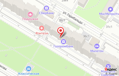 Газпромбанк, ОАО в Новых Черёмушках на карте