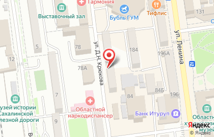 Квадратный метр на улице Ленина на карте