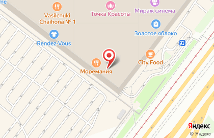 Батутный центр Невесомость в Москве на карте