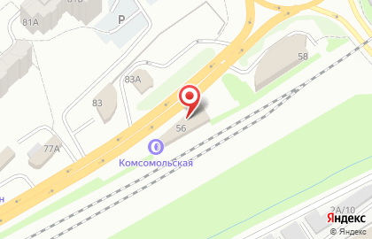 Центр аренды на Транспортной улице на карте