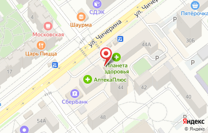 Почта Банк в Тамбове на карте