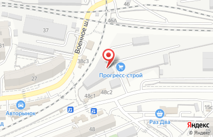 Центр кузовного ремонта PaintMaster в Первореченском районе на карте