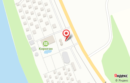 Корогон на карте