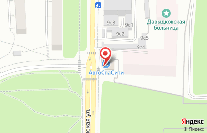 Автомойка АвтоСпаСтудия на Славянском бульваре на карте