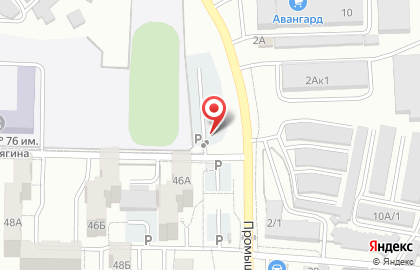 Автостоянка на Костромской, 44а на карте
