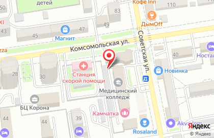 Торгово-сервисная компания Баккон на Советской улице на карте