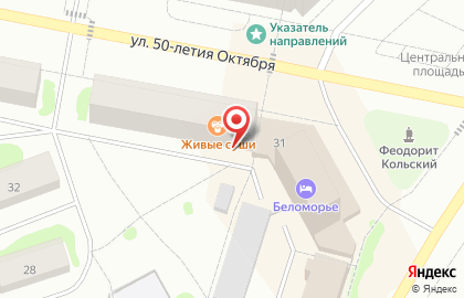 Компания ГЕО на улице 50 лет Октября на карте