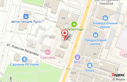 Мир Компьютера на проспекте Урицкого на карте