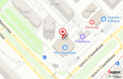 Фотомаркет на проспекте Сююмбике на карте