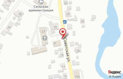 Магазин продуктов питания Лидер на карте