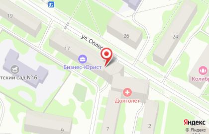 Аптека Долголет в Сыктывкаре на карте