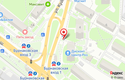 Киоск по продаже фруктов и овощей в Московском районе на карте