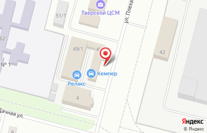 Ямаха Мотор Центр Тверь на улице Плеханова на карте
