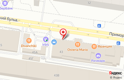 Салон продаж BRP центр на Приморском бульваре на карте