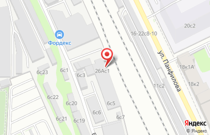 ООО "Глория Капитал" на Волоколамском шоссе на карте