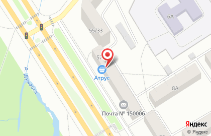 Магазин разливного пива Пивной причал в Фрунзенском районе на карте