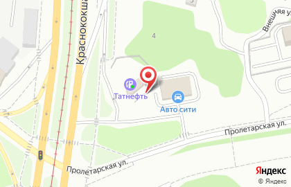 Шиномонтажная мастерская R16 на Пролетарской улице на карте