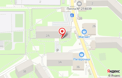 Дом быта на улице Валентины Гризодубовой на карте
