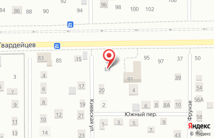 Фирменный центр СтарЛайн на улице Сибиряков-Гвардейцев на карте