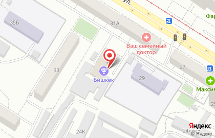 Бильярдный клуб Бишкек на карте