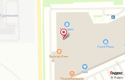 Ресторан быстрого обслуживания Макдоналдс в Пскове на карте