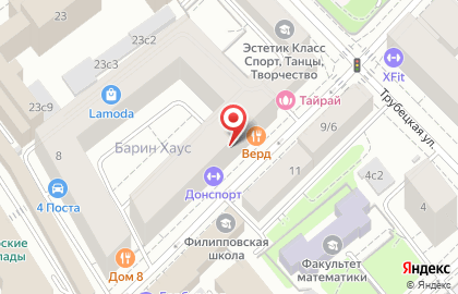 Ювелирный салон в Москве на карте