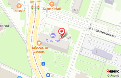 Кафе-кондитерская Север-Метрополь на Политехнической улице на карте