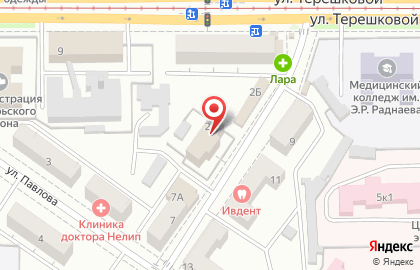 Магазин оптики Оптик-Лайф в Октябрьском районе на карте