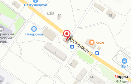 Магазин разливного пива Хитрый чех на Кузнецкой улице на карте