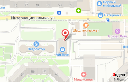  СамПРАЧКА в Калининграде на Интернациональной улице на карте