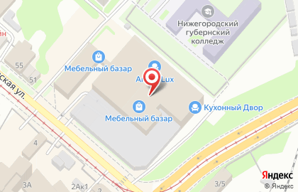 Мебельный салон ДивановЪ на Гордеевской улице на карте