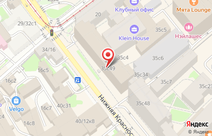 Интернет-аптека Сердце Столицы на Нижней Красносельской улице на карте